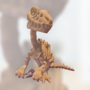 Skelett Velociraptor